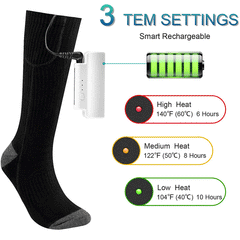 HARDLAND Upgraded Heated Socks for Men and Women