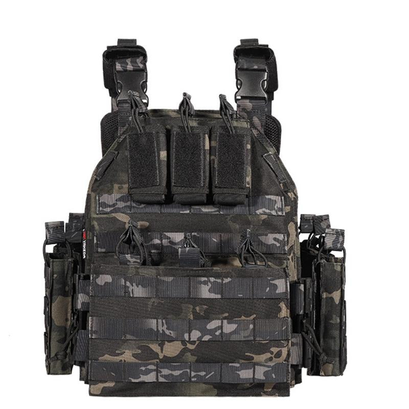 HARDLAND Outdoor Quick Release Tactical Military Vest Airsoft Vest for Men