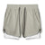HARDLAND Men's 2 In 1 Double-deck Quick Dry GYM Sport Shorts