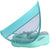 HARDLAND Baby Swim Float with Canopy, Non-Inflatable Solid Float