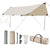HARDLAND Outdoor Big Tent Sun Shade Shelter Portable Folding Canopy