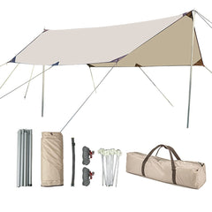 HARDLAND Outdoor Big Tent Sun Shade Shelter Portable Folding Canopy