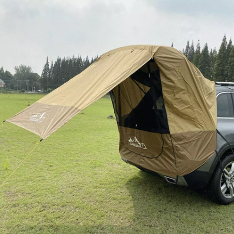 HARDLAND Car Trunk Tent Sunshade Rainproof Portable