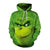 HARDLAND Couple Cute 3D Santa Print Ugly Christmas Kangaroo Pocket Sweatshirt Hoodies Pullover