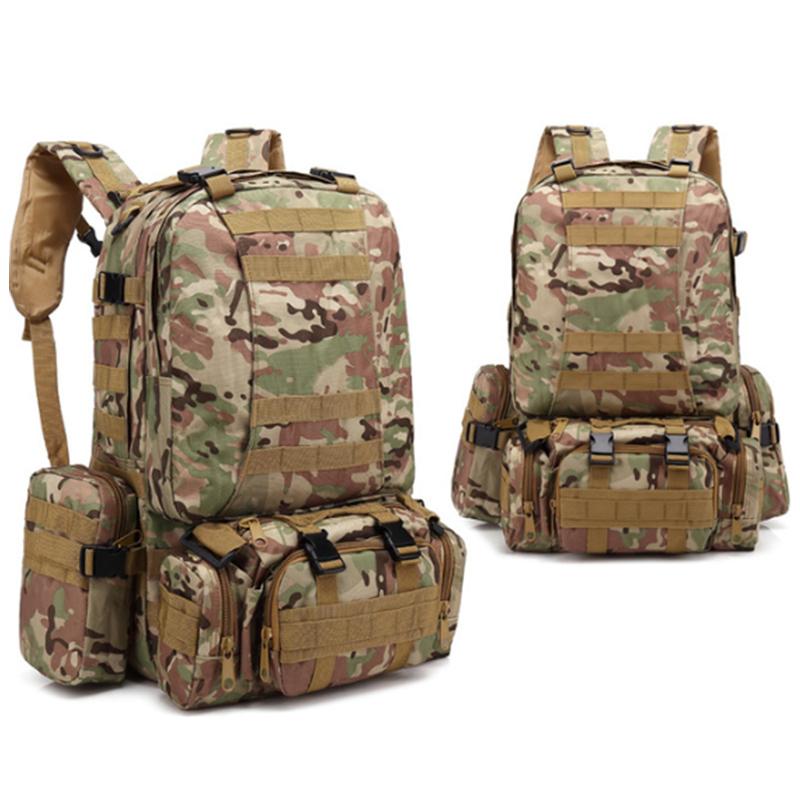 Tactical Backpack Survival Bag Hunting MOLLE Backpack GYM For Men EDC Outdoor Travel Hiking Rucksack Camping Trekking Backpack - 18
