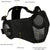 HARDLAND Airsoft Half Face Mask and Hat Set