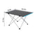 HARDLAND Portable Folding Table Aluminum Camping Desk