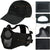 HARDLAND Airsoft Half Face Mask and Hat Set