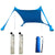 HARDLAND Portable Beach Sunshade Tent