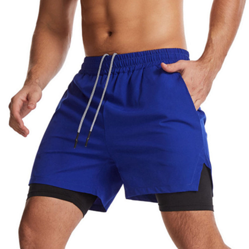 HARDLAND Men's 2-in-1 Stealth Outdoor Sports Shorts