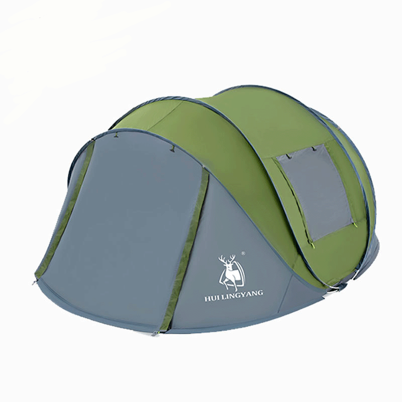 HARDLAND 3-4 Person Easy Pop Up Tent