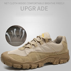HARDLAND Men's Desert Tactical Military Waterproof Hiking Shoes