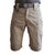 Hardland Men Elastic Waistband Operator Tactical Shorts