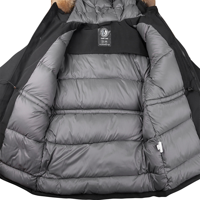 Men's Goose Down Jacket Parka Goose Down Coat Hardland Down