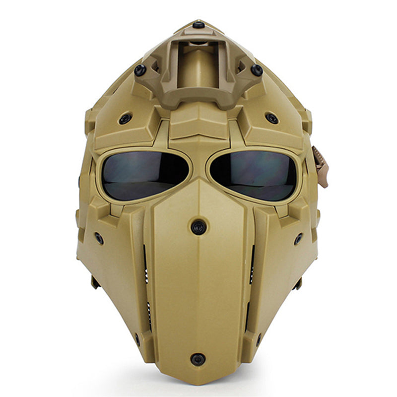 Tactical Helmet Full Face Mask Airsoft Paintball Masks Goggles G4 System  Helmets