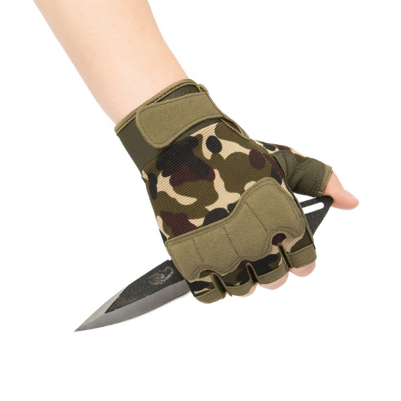HARDLAND Fingerless Tactical Outdoor Gloves