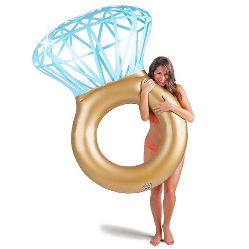 HARDLAND Inflatable Diamond Ring Pool Float For Adults And Kids