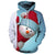 HARDLAND Women's Men's Ugly Christmas Sweaters 3D Ugly Christmas Sweatshirt Hoodies Pullover
