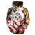HARDLAND Unisex 3D Ugly Christmas Sweatshirt Kangaroo Pocket Hoodies Pullover