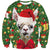 HARDLAND Unisex Ugly Christmas Crewneck Sweatshirt Novelty 3D Graphic Long Sleeve Sweater Shirt