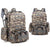 HARDLAND Tactical Backpack 55L With Built-up 3 MOLLE Bags Rucksacks For Travelling