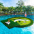 Hardland Golf Floating Chipping Green Game, Perfect Golf Gift for Golfers
