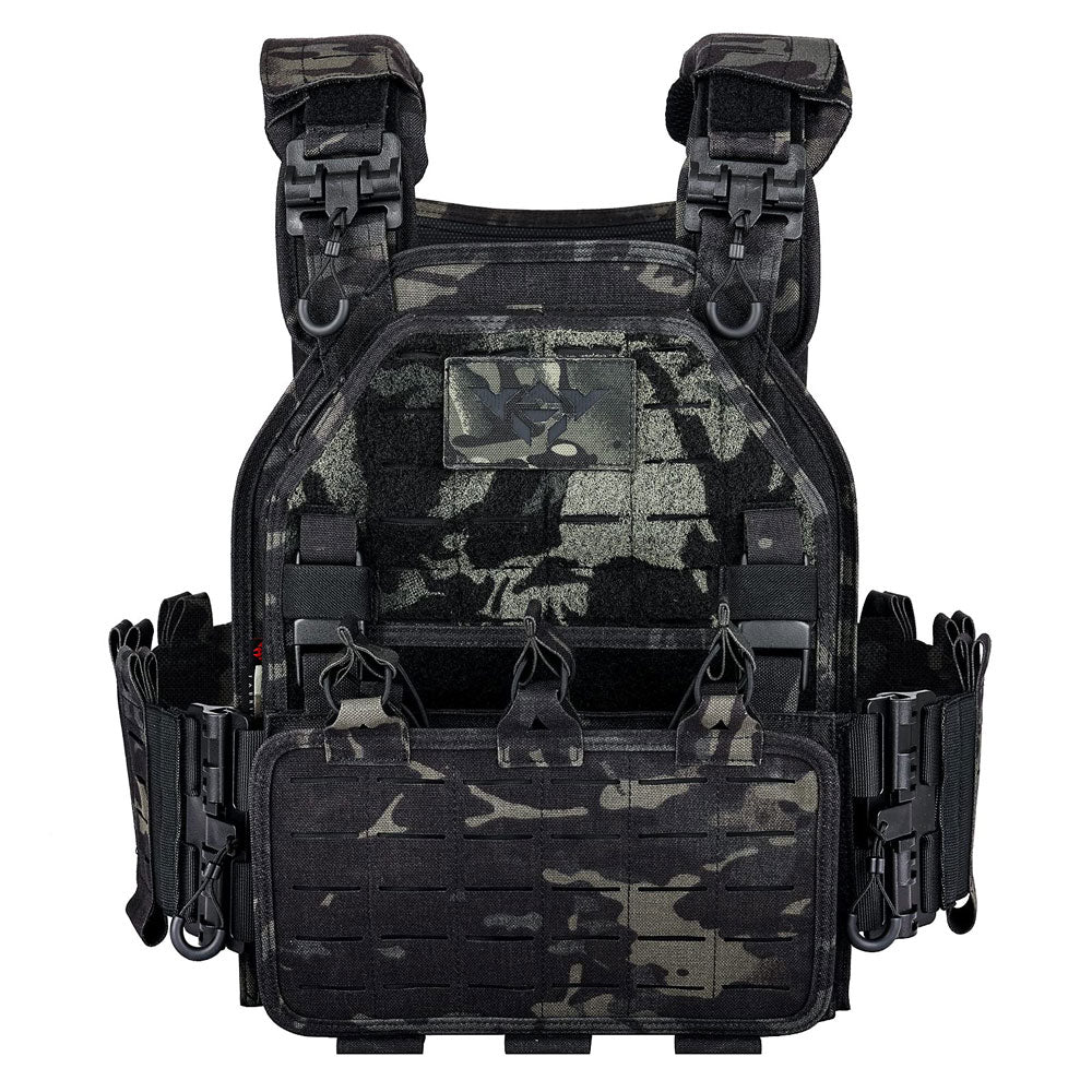 Military 1000D Nylon Quick Release Laser-Cutting Modular Vest