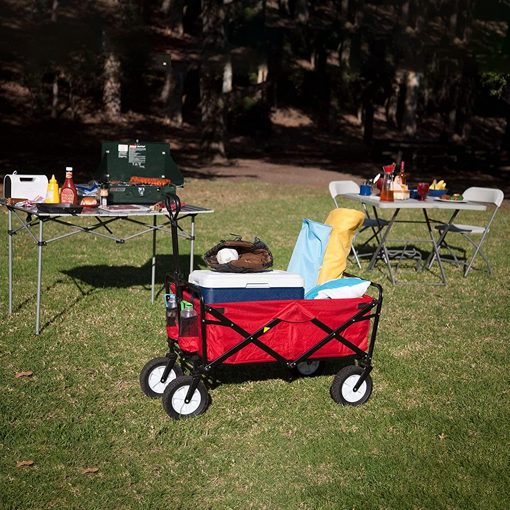 Utility Outdoor Camping Garden Cart Outdoor Utility Wagon