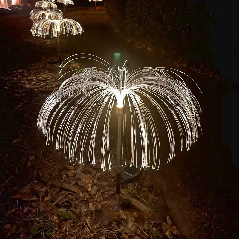 HARDLAND Solar Jellyfish Outdoor Garden Solar Lights