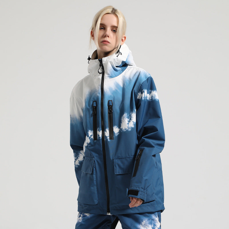 HARDLAND Women's Winter Cargo Snowboard Jacket