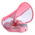 HARDLAND Baby Swim Float with Canopy, Non-Inflatable Solid Float