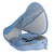 HARDLAND Baby Swim Float with Canopy, Non-Inflatable Solid Float