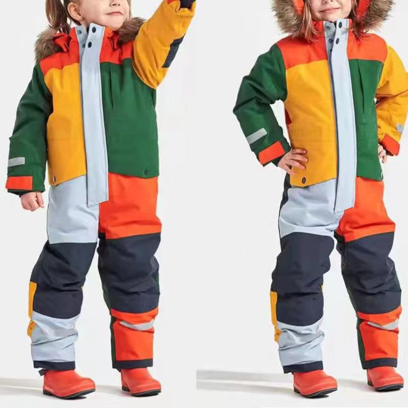 HARDLAND Kids Ski Coverall Kids One Piece Snowboard Suit