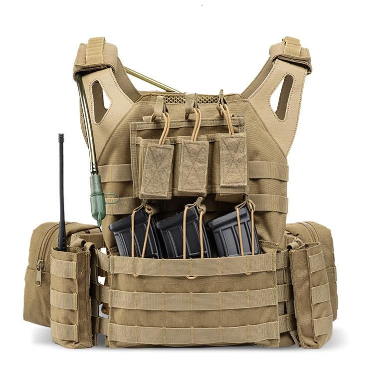 HARDLAND Tactical Vest Molle Lightweight Comfortable With Water Bag