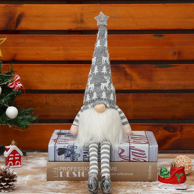 HARDLAND Christmas Gnome with LED Lights Holiday Decoration