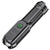 HARDLAND Telescopic Zoom Flashlight USB Charging Strong Light Flashlight