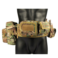 HARDLAND Molle Tactical Waist Pack Versatile Patrol Outdoor Combination Belt Kit