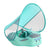 HARDLAND Baby Swim Float with Canopy, Non-Inflatable Solid Float