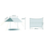 HARDLAND Lightweight Hammock Tarp Awning Canopy with Poles