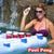 HARDLAND Inflatable Pool Party Floating Beer Pong Table