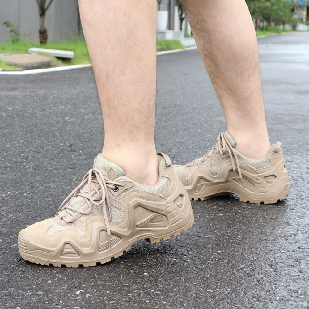 HARDLAND Men's Hiking Shoe Waterproof Tactical Boots